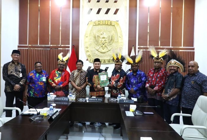 Asosiasi MRP Se-Tanah Papua Rapat Bersama KPU RI, Minta Kekhususan OAP Pada Pilkada 2024
