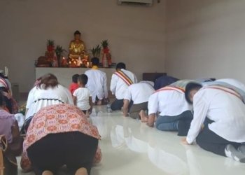 Umat Buddha di Timika Rayakan Waisak ke 2568 TB, Ini Pesan Penting Menyambut Tiga Peristiwa Agung Bulan Waisaka
