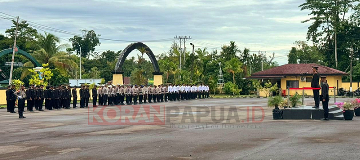 Pimpin Upacara Hari Lahir Pancasila, Wakapolres Ajak Semua Komponen Merawat Pancasila