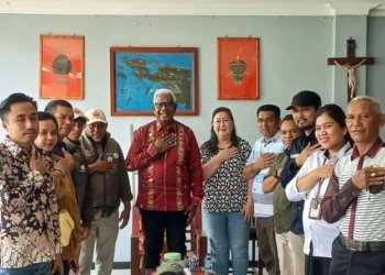 Gallery Foto Hari Pertama Validasi Data Aplikasi E-Coklit oleh Pantarlih Distrik Mimika Baru