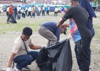 Kota Timika Tampak Bersih Jelang Pelaksanaan MTQ ke- XXX 2024