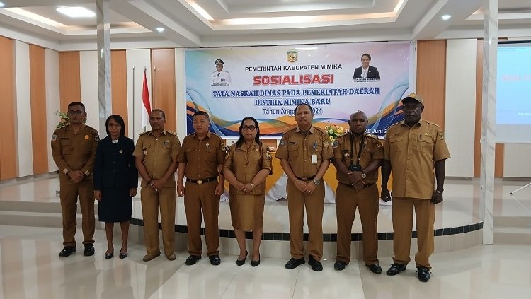 Gallery Foto Sosialisasi Tata Naskah Dinas Pada Pemdis Miru