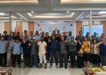 Gallery Foto DLH Mimika Sosialisasi Pengelolaan Sampah Adopsi Banyumas Bagi Stakeholder Distrik Kuala Kencana