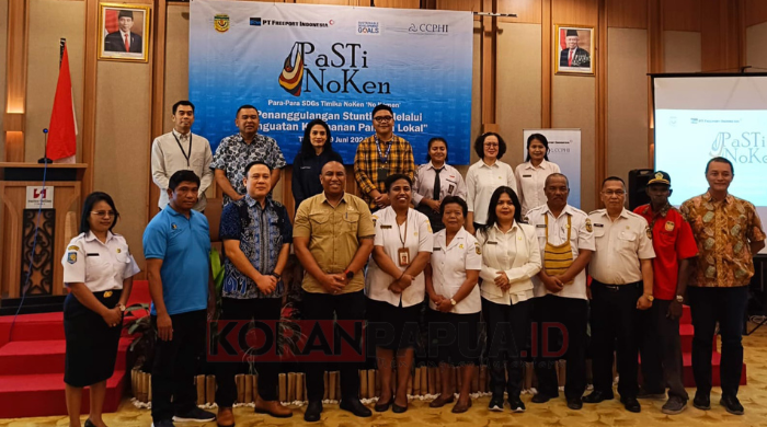 Freeport Bersama Pemkab Bersinergi Tekan Angka Stunting di Mimika