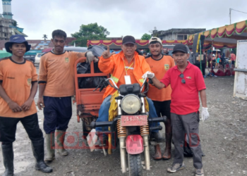 DLH Turunkan Tim Tiga Roda, Jamin Kota Timika Tetap Bersih Selama Pelaksanaan MTQ ke-XXX
