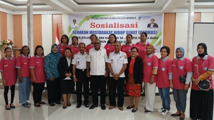 Gallery Foto Pemdis Miru Sosialisasi Germas Libatkan Kader Posyandu dan PKK