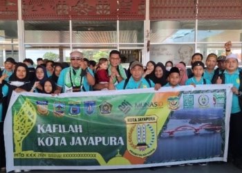 11 Kontingen Kafilah MTQ XXX Tingkat Provinsi se-Tanah Papua Tiba di Timika