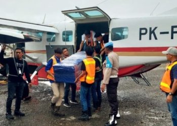 Jenazah Daeng Rusli Tiba di Timika, Selanjutnya Diterbangkan ke Makassar