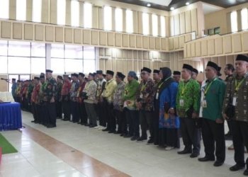 Ketua LPTQ Papua Lantik 64 Dewan Hakim dan Panitera MTQ XXX Tingkat Provinsi se-Tanah Papua