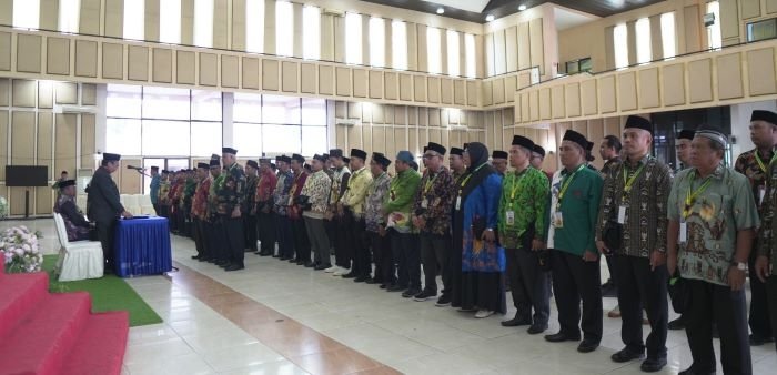 Ketua LPTQ Papua Lantik 64 Dewan Hakim dan Panitera MTQ XXX Tingkat Provinsi se-Tanah Papua