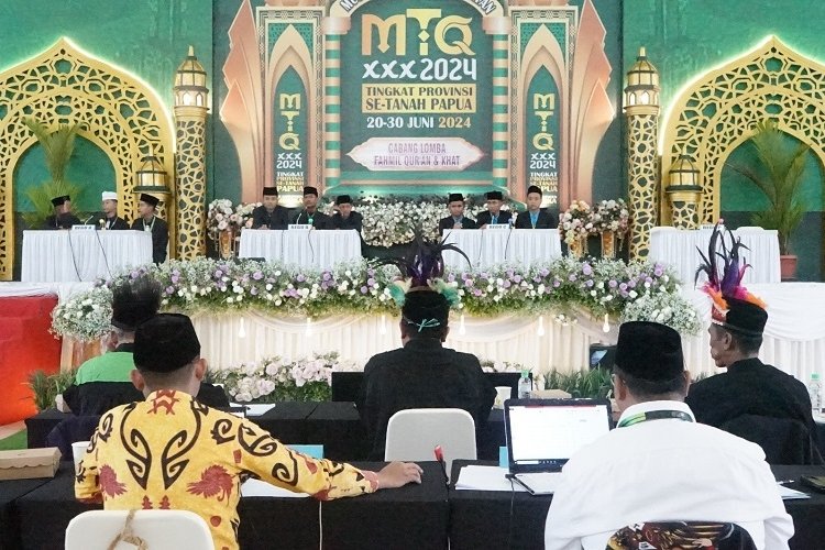 Akademisi IAIN Fattahul Muluk Papua Nilai Kualitas Peserta MTQ Cabang MFQ Meningkat