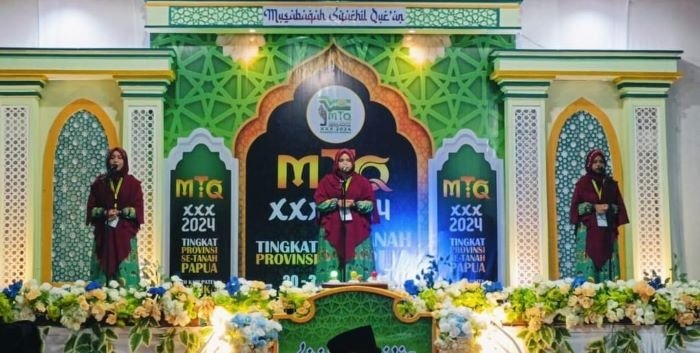 Para Kafilah Tampil Memukau di Hari Pertama Perlombaan MTQ XXX