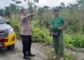 Pastikan Keamanan Kampung, Kasat Shabara Polres Mimika Patroli Hingga Mile 21