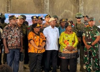 Situasi Paniai Kondusif, Satgas ODC Bersama TNI-Polri Jamin Keamanan Warga