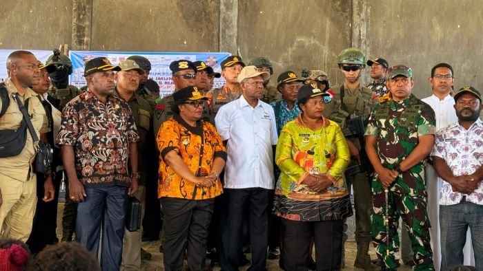 Situasi Paniai Kondusif, Satgas ODC Bersama TNI-Polri Jamin Keamanan Warga