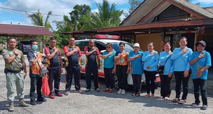 Brimob Batalyon B Gandeng Puskesmas Karang Senang Lakukan Pemantauan Jentik Nyamuk DBD