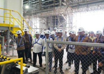 Smelter Freeport di Gresik Resmi Beroperasi, Tony Wenas: Mempercepat Indonesia Emas