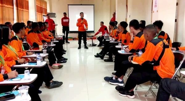 Kecelakaan Bisa Terjadi Kapan Saja, SAR Timika Beri Pembekalan Potensi SAR di Bidang MFR