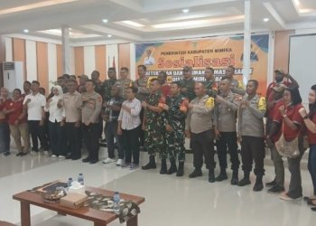 Gallery Foto Pemdis Miru Sosialisasi Kamtibmas Melibatkan Lurah, Linmas, perwakilan TNI-Polri