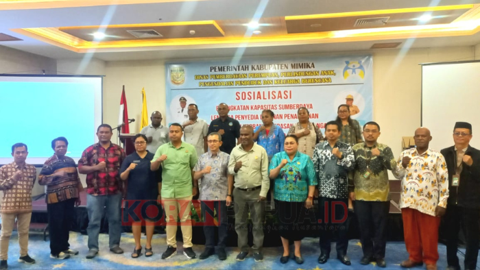 DP3AP2KB Sosialisasi Penanganan Kekerasan Terhadap Perempuan di Mimika, Robert: Kasusnya Meningkat Tiap Tahun