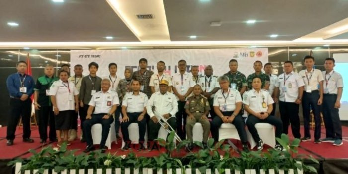 Upaya Mitigasi Bencana Alam, BMKG Jayapura Gelar Sekolah Lapang Gempa Bumi di Timika