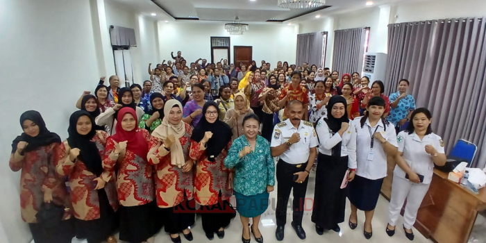 250 Kader Posyandu Wilayah Distrik Miru Ikut Tes Kompetensi Kader, Joel: Saya Bangga Kerja Sukarela Ibu-ibu