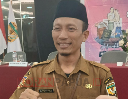 Slamet Sutedjo: Disdukcapil Komitmen Tingkatkan Pelayanan Dokumen Adminduk Bagi Masyarakat Mimika