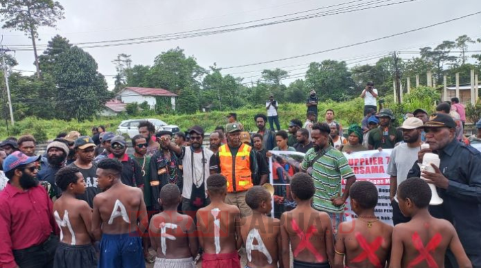 Desak PJP Ditutup, Suplier Tujuh Suku Sampaikan Sembilan Tuntutan