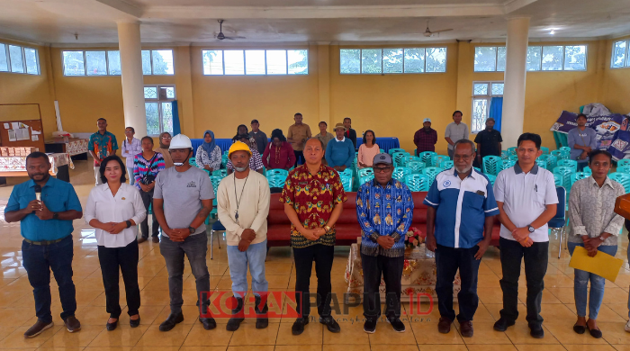 Gapensi Mimika Launching Tempat Uji Kompetensi, Ronald Kambu: Menjawab Kebutuhan Pengurusan SKK dan SBU