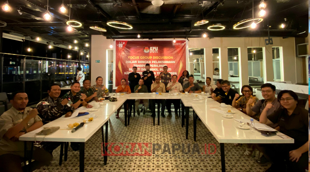 Pendaftaran Cakada Tinggal Dua Hari, KPU Gelar FGD Bersama Stakeholder di Mimika