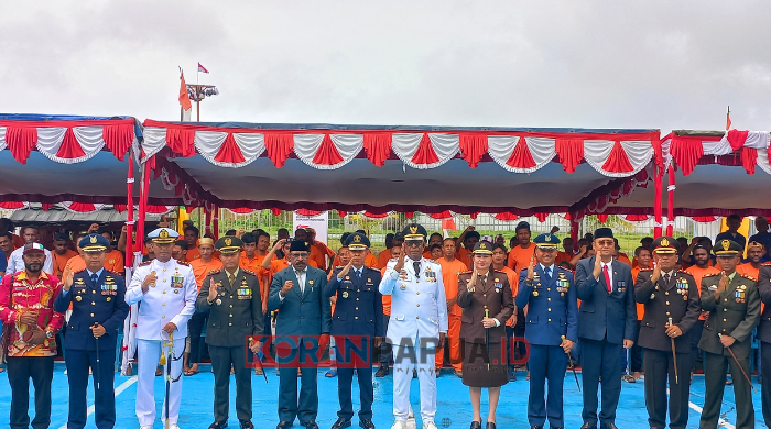 HUT RI ke-79, 163 Warga Binaan Lapas II B Timika Terima Remisi, Satunya Langsung Bebas