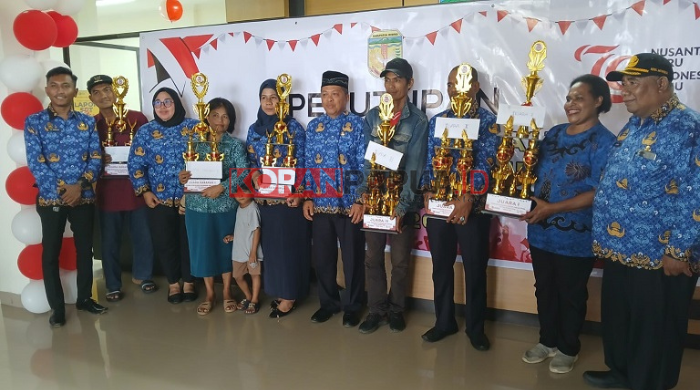 Dingonarama Raih Juara Satu Lomba Kebersihan Tingkat Kelurahan se-Distrik Mimika Baru  