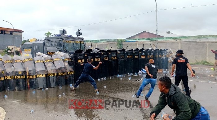 500 Personil Gabungan Gladi Persiapan Pengamanan Pilkada 2024 di Mimika