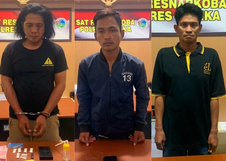 Polisi Ringkus Tiga Pengedar Narkoba di Timika, Modusnya Dimasukan ke Bungkus Rokok
