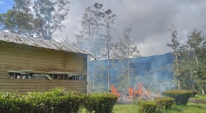 Polres Puncak Selidiki Kasus Kebakaran Bangunan Perpustakaan Sekolah Alkitab