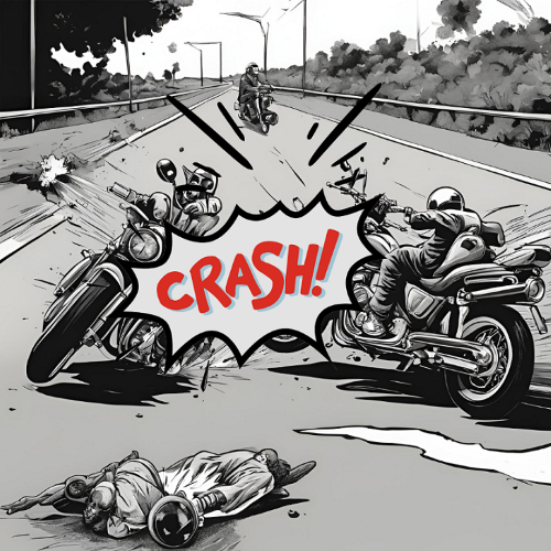 Vario Vs Beat Beradu di Jalan Raya Sentani, Satu Pengendara Tewas