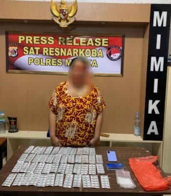Terlibat Penjualan Obat Alprazolam, IRT di Timika Ditangkap Polisi