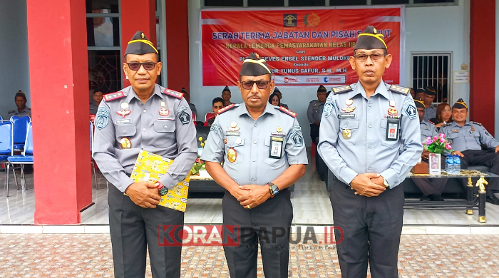 Mansur Yunus Gafur Resmi Jabat Kalapas IIB Timika