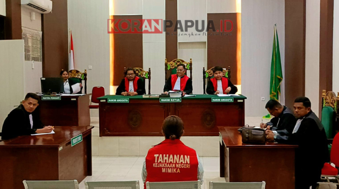 PN Timika Menghukum Wanita Muda, Debt Collector 19 Mobil Bodong 3,6 Tahun Penjara