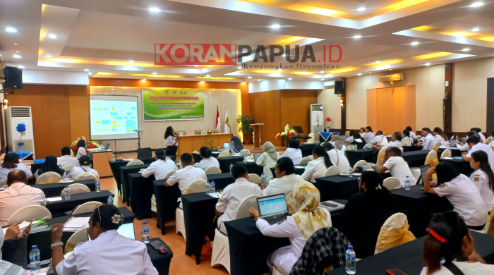 Dinkes Mimika Sosialisasi ILP, Fransiska: Sebagai Garda Terdepan, Puskesmas Harus Mampu Tingkatkan Mutu Pelayanan