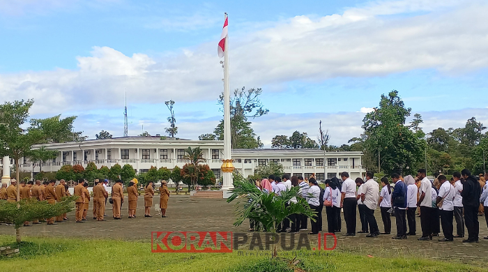 Dua Bulan Direnovasi Rumah Dinas Sekda Kebocoran, Petrus Yumte Ingatkan OPD Tidak Asal Menangkan Tender