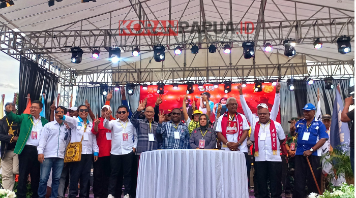 Pemda Mimika Apresiasi Deklarasi Pilkada Damai, ASN-TNI-Polri Diingatkan Jaga Netralitas, Hindari Politik Praktis