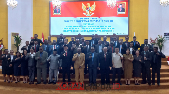 Rancangan APBD Perubahan Kabupaten Mimika 2024 Ditargetkan Rp7,293 Triliun