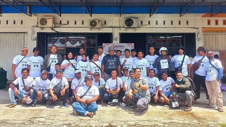 Launching Pengawasan Pilkada Serentak 2024 oleh Bawaslu Mimika Dihadiri Ribuan Warga