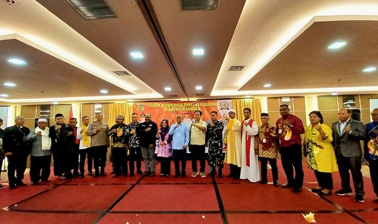 FKUB Gelar Doa Lintas Agama, Wujudkan Pemilukada Mimika Berlangsung Aman dan Sukses