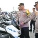 Jelang Pilkada Wakapolres Cek Kesiapan 50 Unit Kendaraan Polres Mimika
