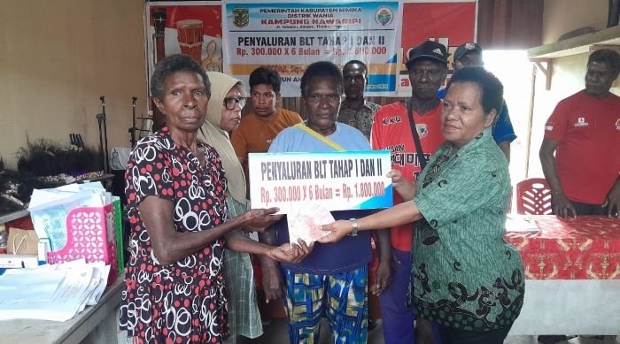 40 Kepala Keluarga di Nawaripi Terima BLT Kemiskinan Ekstrim