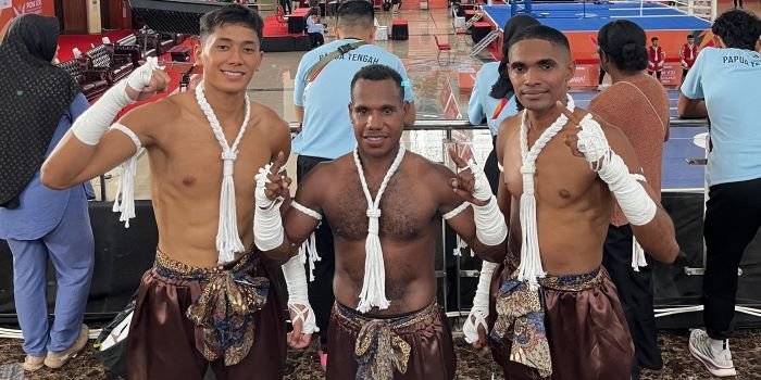Atlet Muaythai Papua Tengah Raih Tiga Medali Perak, Freeport Dukung PON XXI Aceh-Sumut 2024