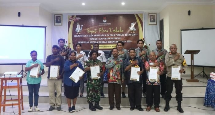 Hadiri Pleno Terbuka DPT, AKBP Marthin: Pastikan Warga Pemilih Berpartisipasi dalam Pilkada