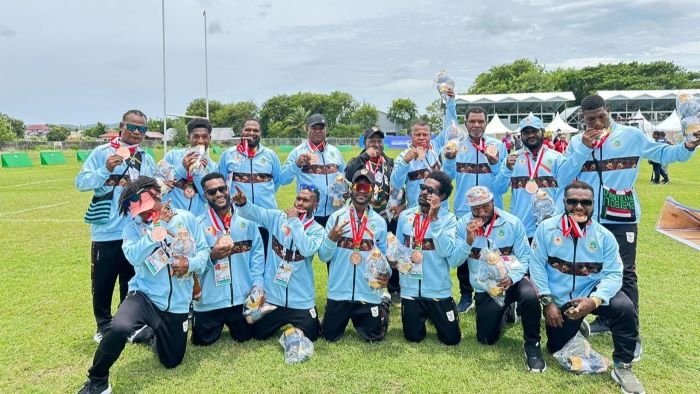 Tim Rugby Putra Papua Tengah Boyong Medali Perunggu di PON XXI 2024 Aceh-Sumut